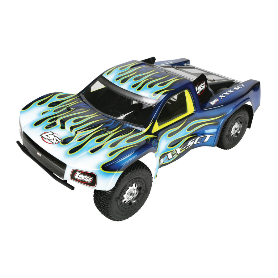 TEAM LOSI XXX-SCT INSTRUCTION MANUAL Pdf Download | ManualsLib
