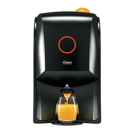 ZUMEX PUSH&JUICE USER MANUAL Pdf Download ManualsLib