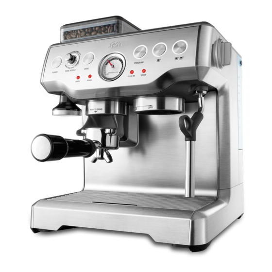 SOLIS BARISTA PRO User Manual 