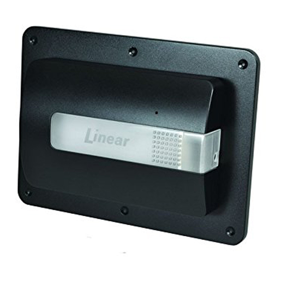 Linear Adt Pulse Gd00z 2 Installation, Linear Garage Door Opener Manual
