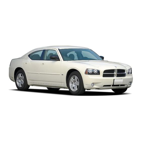 DODGE CHARGER 2007 SUPPLEMENTAL OWNER'S MANUAL Pdf Download ManualsLib