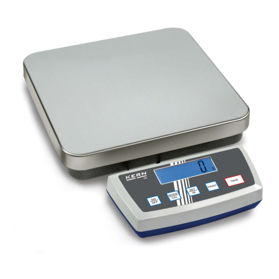 KERN DE6K0.5A OPERATING INSTRUCTIONS MANUAL Pdf Download ManualsLib