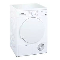 Siemens Dryer Operating And Installation Instructions