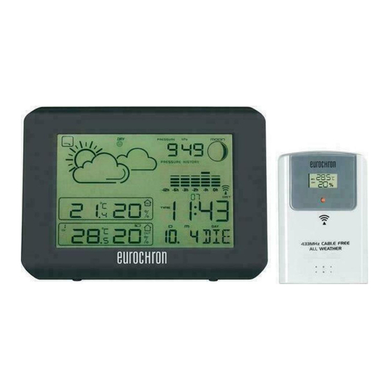 Eurochron EFWS 801 Operating Instructions Manual