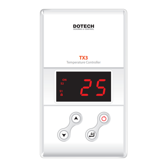 DOTECH TX3 Series Operating Instructions