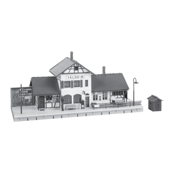 Faller TALHEIM STATION Instructions Manual