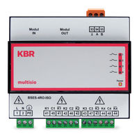 Kbr multisio D6-ESBS-4RO-ISO-1 User Manual