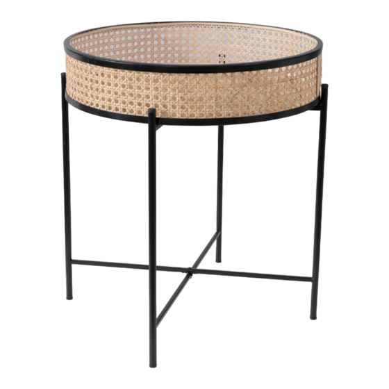 Mocka Southport Rattan Decor Stand Assembly Instructions