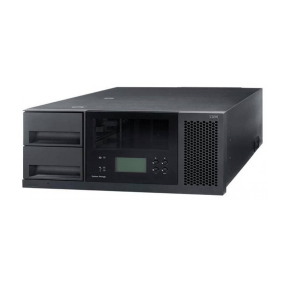 IBM System Storage TS3400 Tape Library Maintenance Information
