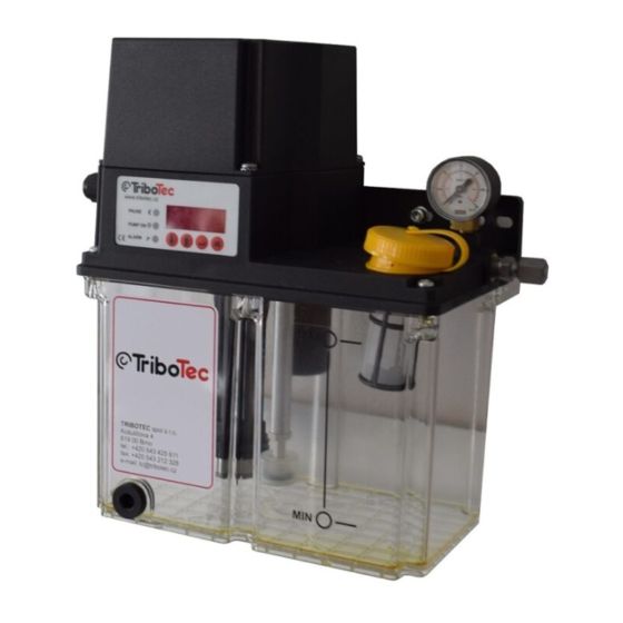 TriboTec SAO Quick Start Manual