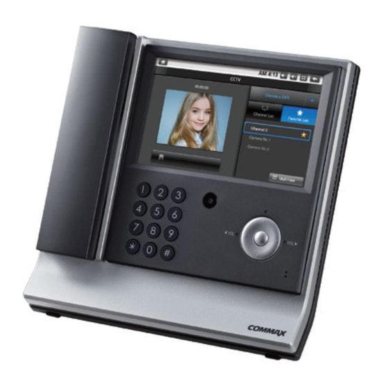 Commax CIOT-G700M User Manual