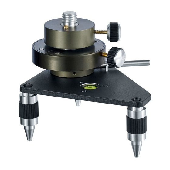 LaserLiner CenterBase 2 Manual