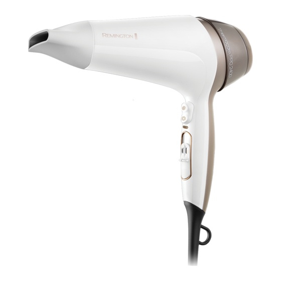 Remington Thermacare PRO 2400 D5720 Manual