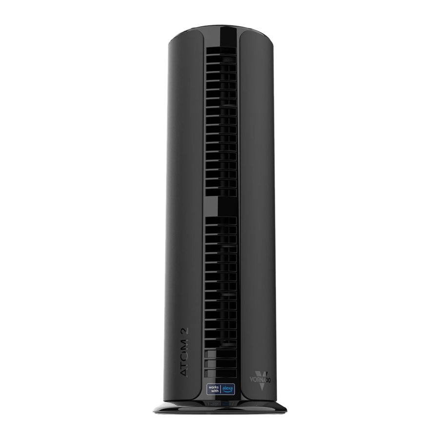 Vornado ATOM 2 AE - Compact Oscillating Tower Circulator Manual