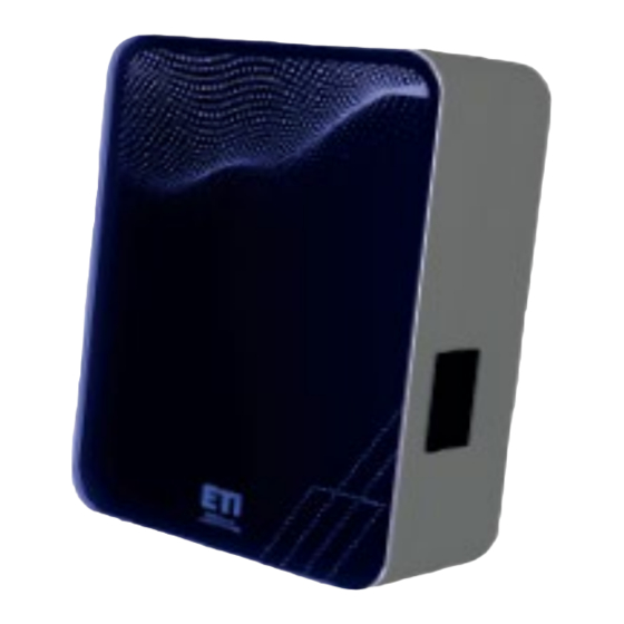 ETI EVC-HOME11 Installation And User Manual