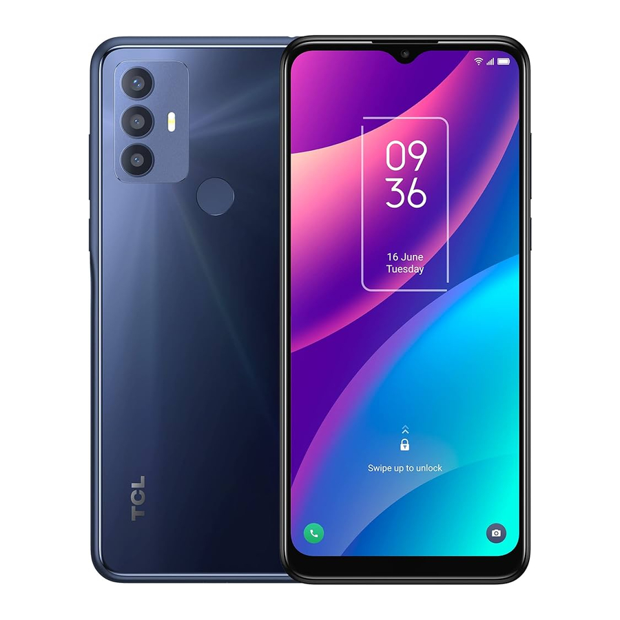TCL 30 SE (6165H, 6165H1) Manual