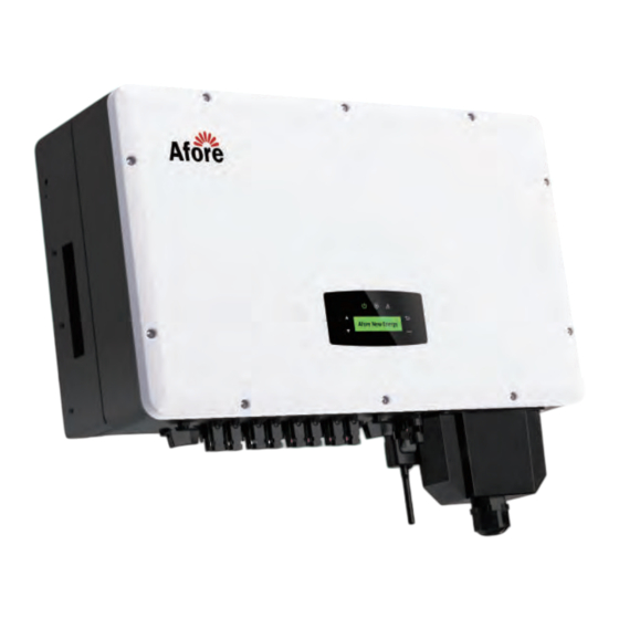 Afore BNT030KTL Installation And Operation Manual