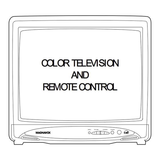 Magnavox MT1901B1 Owner's Manual