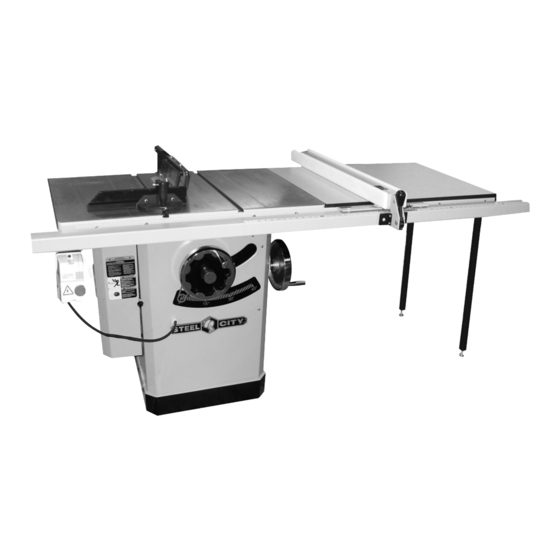 Steel City 35639 User Manual