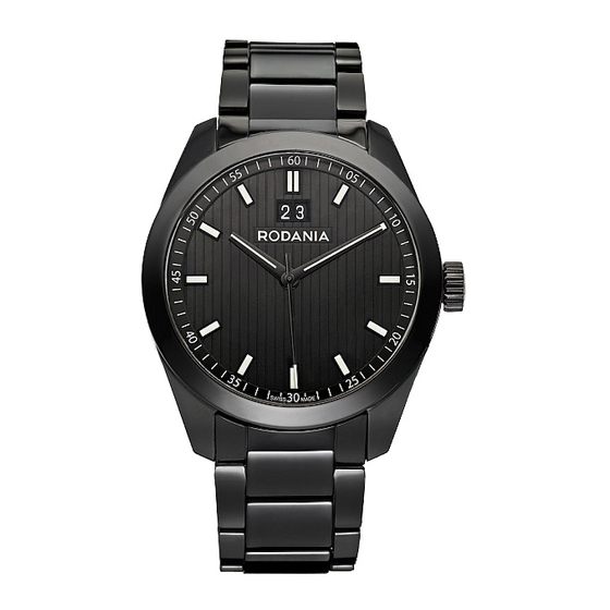 Rodania Watch International Warranty & User's Manual