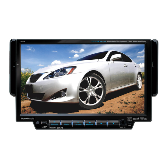 Planet Audio P9725B User Manual