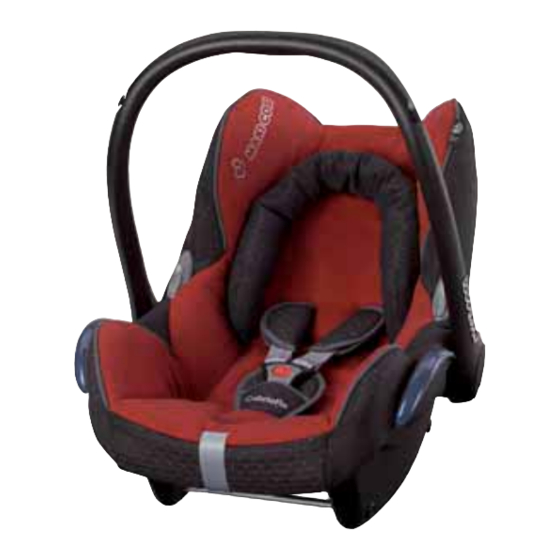 Maxi-Cosi CabrioFix Manual