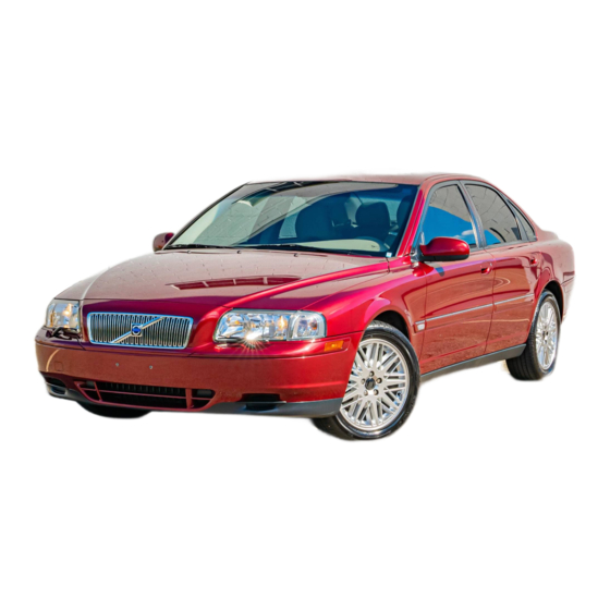 Volvo 2002 S80 Operation And Care Manual