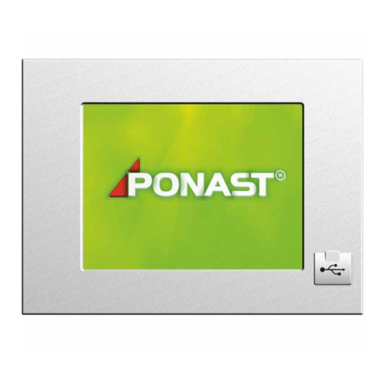Ponast Sigmatek Instructions For Use And Installation