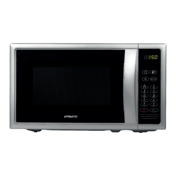 User Manuals: Ambiano MD 18637 Designer Microwave