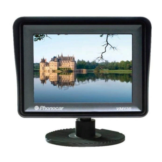 Phonocar VM 135 Mounting Instructions