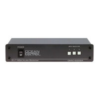 Ocean Matrix OMX-5009A Instruction Manual