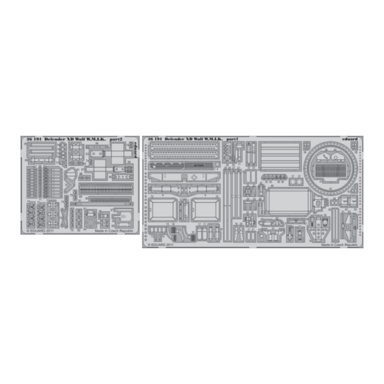 Eduard Defender XD Wolf W.M.I.K. Quick Start Manual
