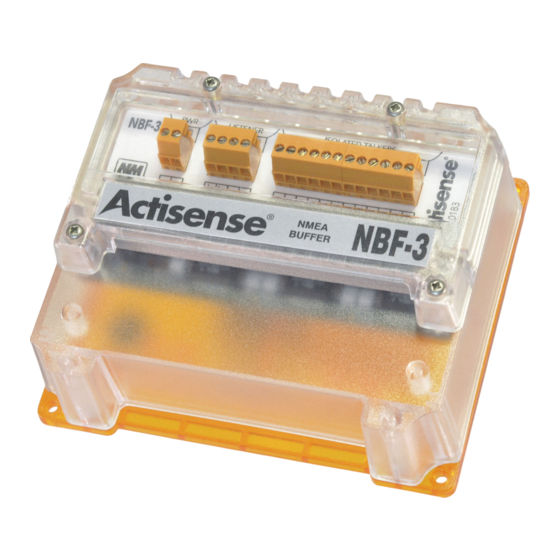Actisense NBF-3 Quick Start Manual