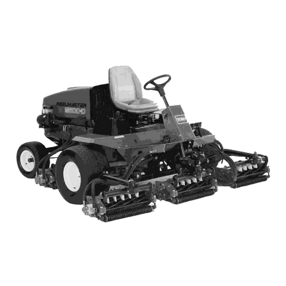 Toro REELMASTER 5500-D Operator's Manual