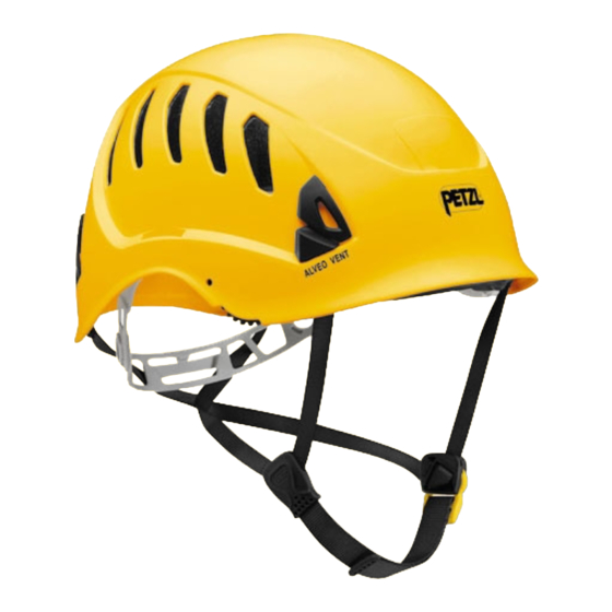 Petzl ALVEO VENT Manual