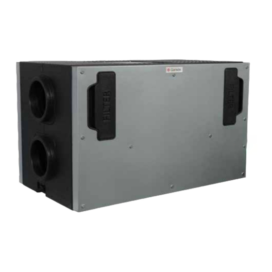 Genvex ECO 300 Installation Instructions Manual