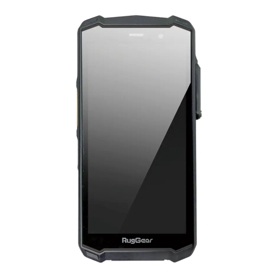 RugGear RG540 Short Manual