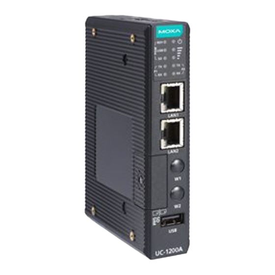 Moxa Technologies UC-1200A Series Manuals