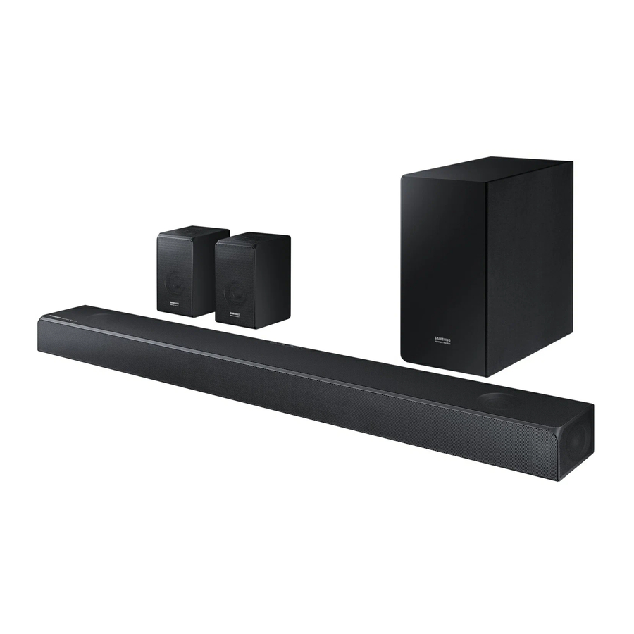 Samsung HW-N950 - Soundbar Manual