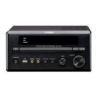Yamaha DRX-730BL - DRX 730 DVD Player Owner's Manual