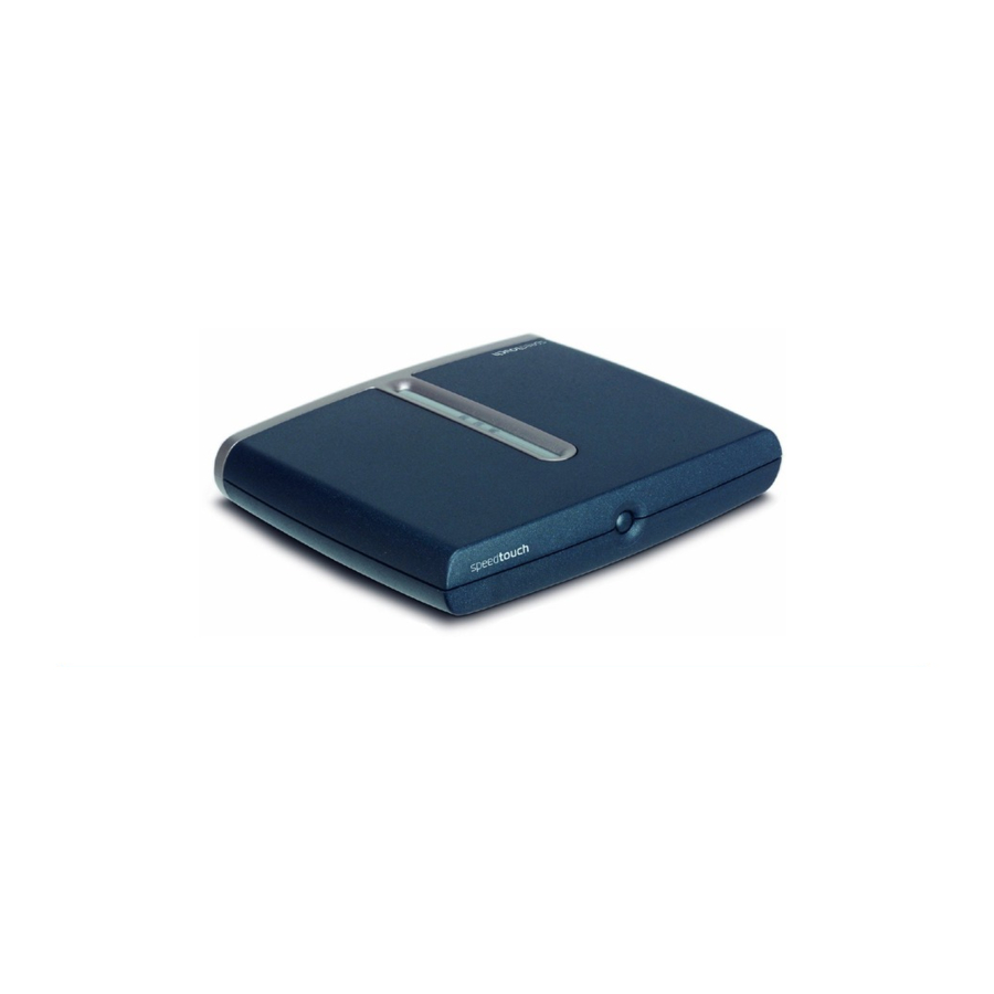 Speedtouch 510v4 User Manual