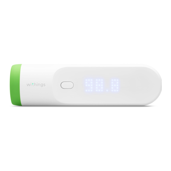 Withings Thermo Quick Installation Manual