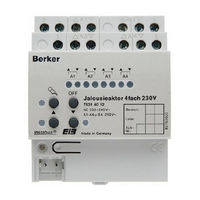 Berker 7531 40 13 Operating Instructions Manual