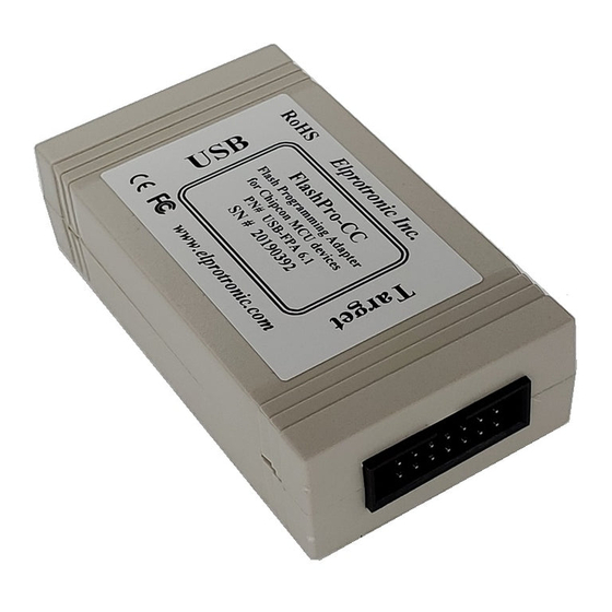 Elprotronic FlashPro-CC User Manual