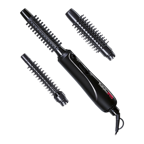 BaBylissPro TRIO BAB3400E Manuals