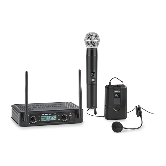 auna UHF200F Quick Manual