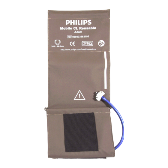 Philips 989803163171 Mobile NBP Cuffs Manuals