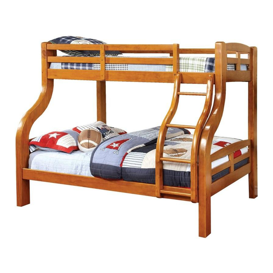 Furniture of America CM-BK618 Assembly Instructions Manual