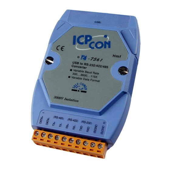 ICP DAS USA I-7561 Quick Start Manual