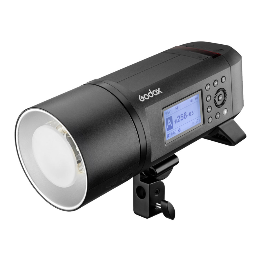 Godox AD600Pro - WITSTRO All-in-One Outdoor Flash Manual